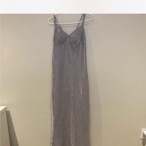 Silver dress